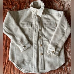 Beige Shacket